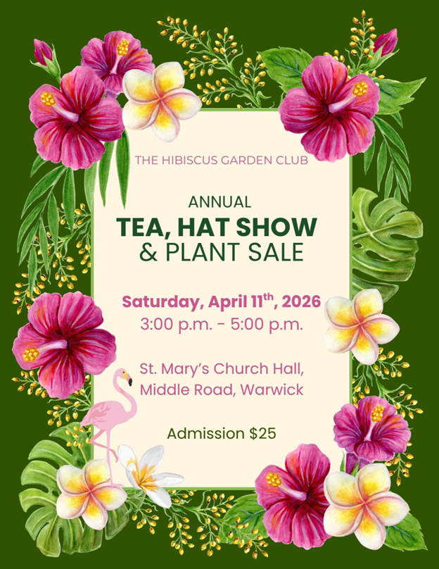 Hibiscus Garden Club Tea, Hat Show & Plant Sale